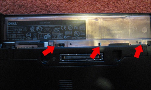 Dell e6400 - Use something plastic to pop out the clips holding the led cover on